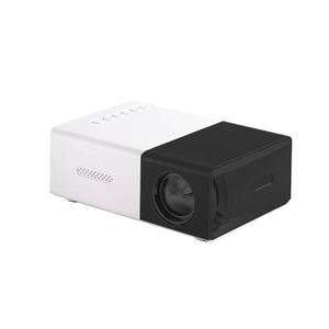 Projecteur LED Mini Portable avec support 1080P, Home cinéma léger, Compatible USB / USB-C / HDMI