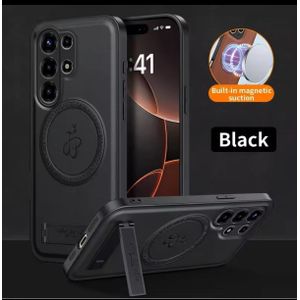 Coque Tecno camon 50 pro noir cuire support 