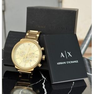 Montre De Luxe  Armani Exchange pour homme AX1368 en plaquée or