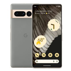 Google Pixel 7 Pro 5G * 6.7 Pouces*(128GB-12GB RAM) Hazel / Gris-5000mAh-50mpx triple-1sim+esim-fourreau offert