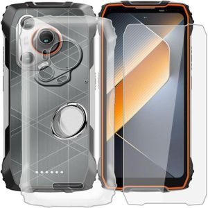 Blackview BL7000 - Pack 2-en-1 : Etui de Protection + Verre Trempé Anti choc - Transparent