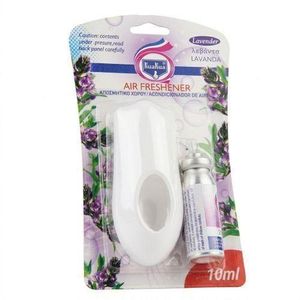 Désodorisant d'Intérieur Automatique Parfum Lavande – Diffuseur de Parfum Maison & Bureau – Kit Recharge 10ml Inclus Anti-Odeur