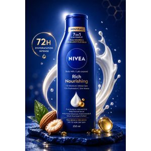 NIVEA Rich Nourishing Body Milk – 250 ml 