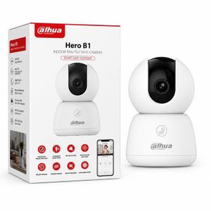 CAMÉRA D'INTÉRIEUR HERO 5MP, OBJECTIF 3,6 MM, WI-FI/IP, INFRAROUGE 10 M - DAHUA