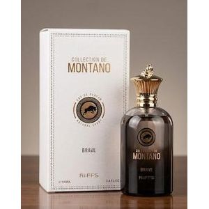 RiiFFS Collection De Montano BRAVE – Eau De Parfum – 100 ml – Vaporisateur Spray Longue Tenue – Homme