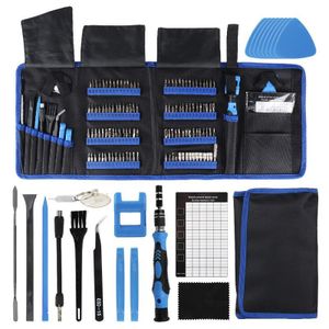 TodyJeyHo Un ensemble d’outils de réparation professionnels avec 142 fonctions, mais aussi des accessoires de radiateur de haute précision pour divers appareils (par exemple, iPhone, ordinateur, ordinateur portable, etc.), qui comprend 120 composants magnétiques.