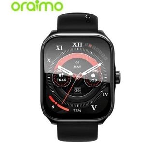 Oraimo Montre connectée  Watch Nova-AM OSW-812, écran AMOLED 2,01 pouces, boîtier incurvé