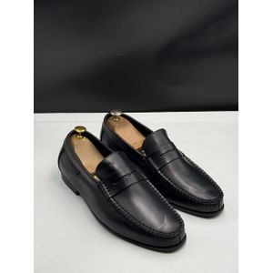 baladeuse homme en cuir-noir