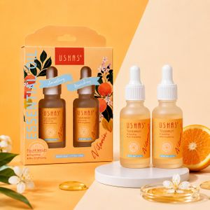 Ushas Sérum Visage Nourrissant Duo 2 x 30ml – Soin Hydratant et Éclat du Teint
