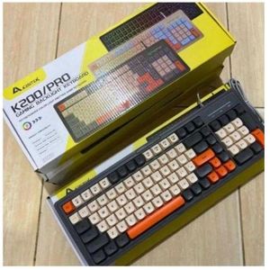 Clavier Gaming Mécanique K200 Pro RGB – Clavier Compact Rétroéclairé pour PC et Gamers