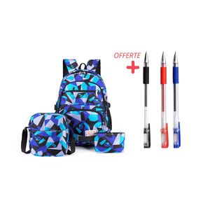 Mode sac a dos ,sac d école grande capacité  3EN1