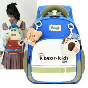 Sac à dos d'école primaire  Motif dessin animé, multicolore