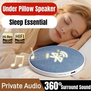 Haut-Parleur d'Oreiller sans Fil Bluetooth 5.4 - Aide au Sommeil avec Son Surround 360° - Audio Privé pour Dormir sans Déranger le Partenaire - Son HiFi