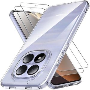 Coque Transparente Compatible pour Redmi Note 15 Pro Avec 2Antichocs - Transparent