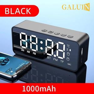 GALUIN G50Mini Enceinte Bluetooth à miroir, cadeau haut de gamme, enceinte réveil portable pour maison