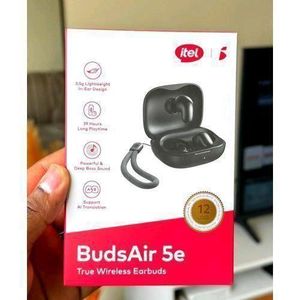 Itel Ecouteurs bluethooth sans fil_BudsAir 5 - noir