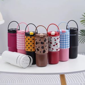 Bouteille Thermos avec Anse 500ml - Design Coloré & Isotherme