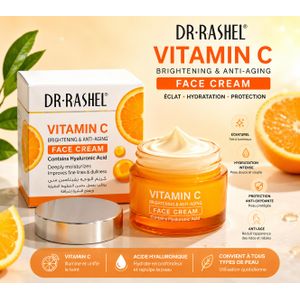 DR Rashel Crème Visage Éclat Radieux – Hydratation Intense et Peau Lumineuse