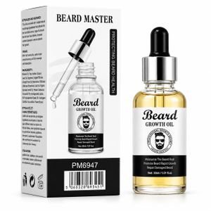 Beard Oil Huile de Pousse Barbe Beard Master – Soin Nourrissant & Fortifiant - 30 ml