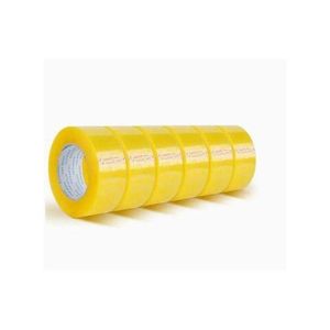 Lot De 6 Grands Rouleaux De Scotch Adhésif PVC - Transparent