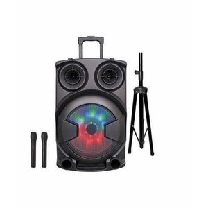Original  Baffle enceinte haut-parleur portable Zook Rocker avec 2 micros + trepied