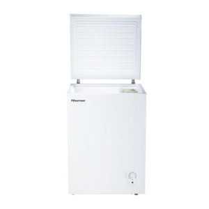 Hisense Congélateur Horizontal -Fc130Sh /Gris/Direct Cooling/1 Panier/Cle/220-240V/R600/578(W)*444(D)*858(H)Mm/100L