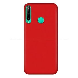 Coque En Silicone Compatible Pour Huawei Y7P - ROUGE