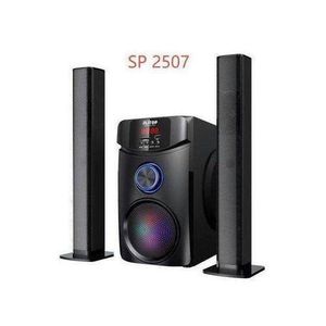 ALiTOP Woofer SP-2507 Home Cinéma - Chaîne HI-FI - Noir