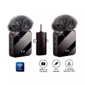 Micro Cravate Double F11-2 Sans Fil, Réduction De Bruits avec plusieurs fonctions- Original PRO