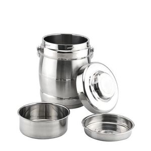 Assiette Thermo Thermique-Argent