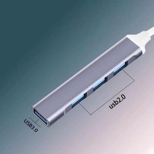 Mini Hub USB 3.0 4 Ports Séparateur USB Portable Adaptateur pour Ordinateur Portable et Bureau