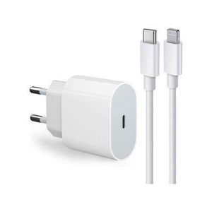 Puissant Chargeur Compatible IPhone Type C 25 W + Câble Pour 14/14 Pro 13/13Pro - 12/12Pro - 11/11Pro