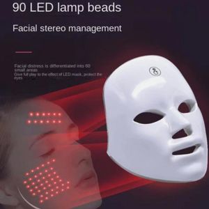 General Masque de luminothérapie LED 7 couleurs – Rajeunit, répare et illumine la peau