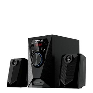 Nasco Lecteur Multimedia 20W - NAS-SS2.1-N2412 - Noir - Garantie 3 Mois