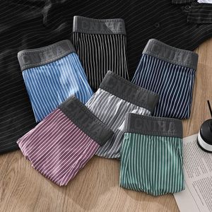 Lot de 6 boxers rayés pour hommes – Collection de sous-vêtements quotidiens doux et élégants
