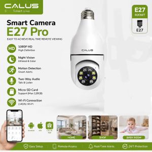 CALUS E27 Pro – Caméra de Surveillance Wi-Fi Intelligente HD à Douille E27