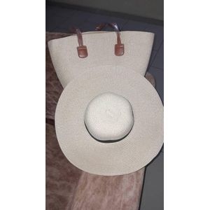 Grand sac  cabas & chapeau mode été