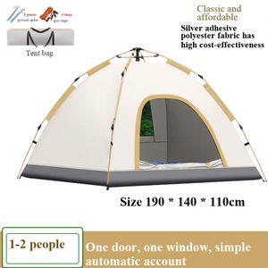 General Tente Instantanée Portative Pour 2 à 3 Personnes