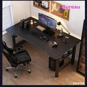 Bureau gamer pliable en arc ergonomique (pour gaming et travail)