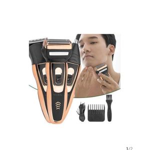 Geemy tondeuse rasoir électrique 3en1 professionnelle noir 