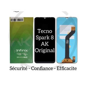 ÉCRAN ORIGINAL TECNO SPARK 8 + ANTI-CHOC
