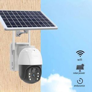 Caméra de Surveillance Solaire WiFi 4MP