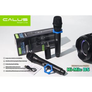 CALUS  Hi-Mic B5 – Double Microphone Sans Fil .Noir