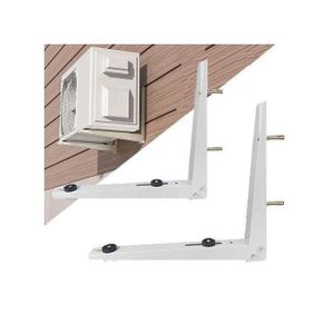 Support Mural Fixe Équerre Pour Split clim de 1 à 3 CV- Blanc