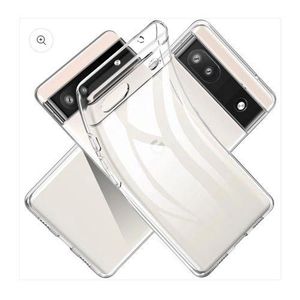 Google Pixel Coque transparente( TPU flexible ) compatible avec Pixel 6A