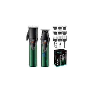Gn Tondeuse à cheveux professionnelle - Ensemble tondeuse et tondeuse sans fil avec affichage LED