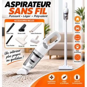 Mini Aspirateur Rechargeable Voiture Et Maison
