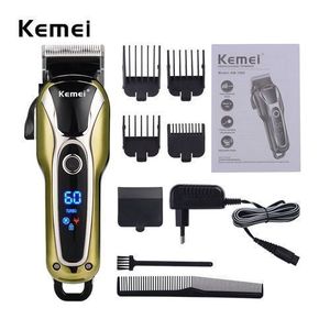 Kemei Tondeuse Electrique Rechargeable KM-1990 Cheveux Et Barbe