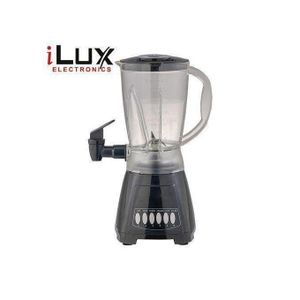 Ilux Blender Avec Distributeur De Jus LX-2827D - 4 Vitesses + Pulse - 300W - Noir Garantie 24 Mois