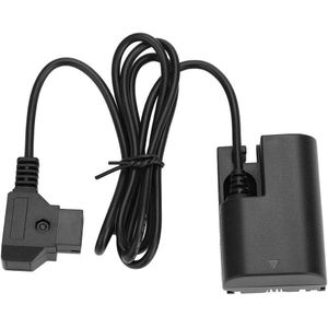 D-Tap Mâle vers LP-E6 Câble Adaptateur Secteur pour Smal lHD Moniteur pour 5D2 6D 7D Coque en Plastique
